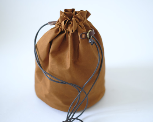 パラフィンウェザー ミニショルダーバッグ 巾着バッグ サコッシュ