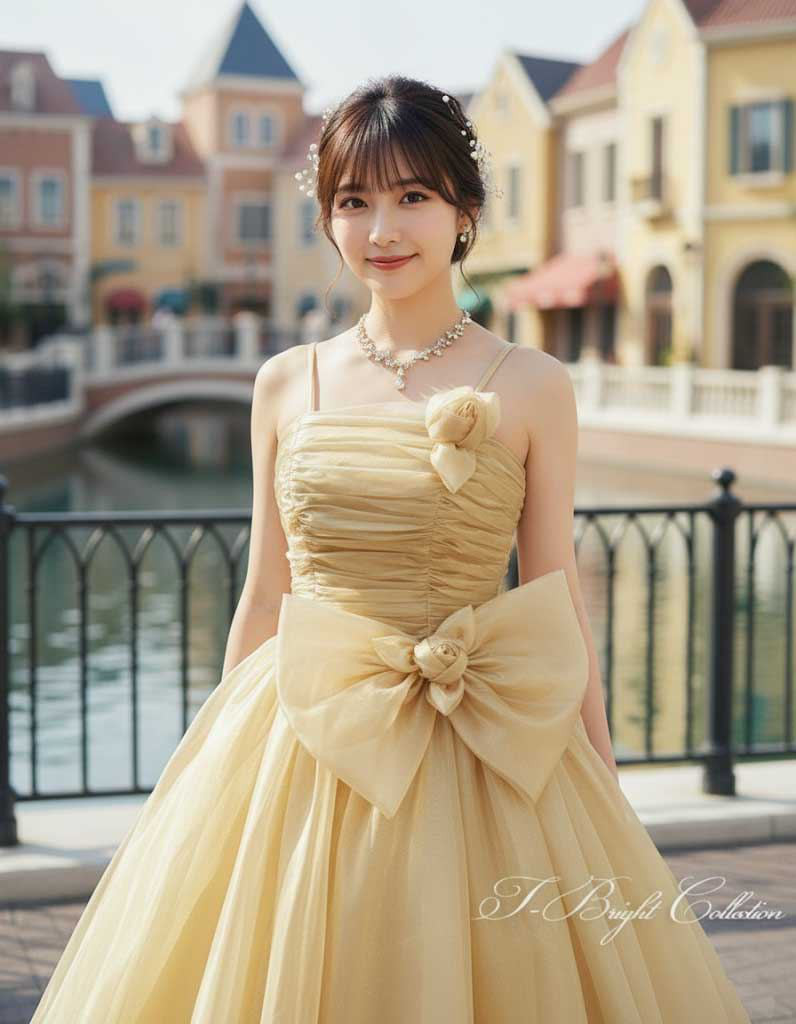 カラードレス ロングドレス 結婚式 演奏会用ドレス 発表会