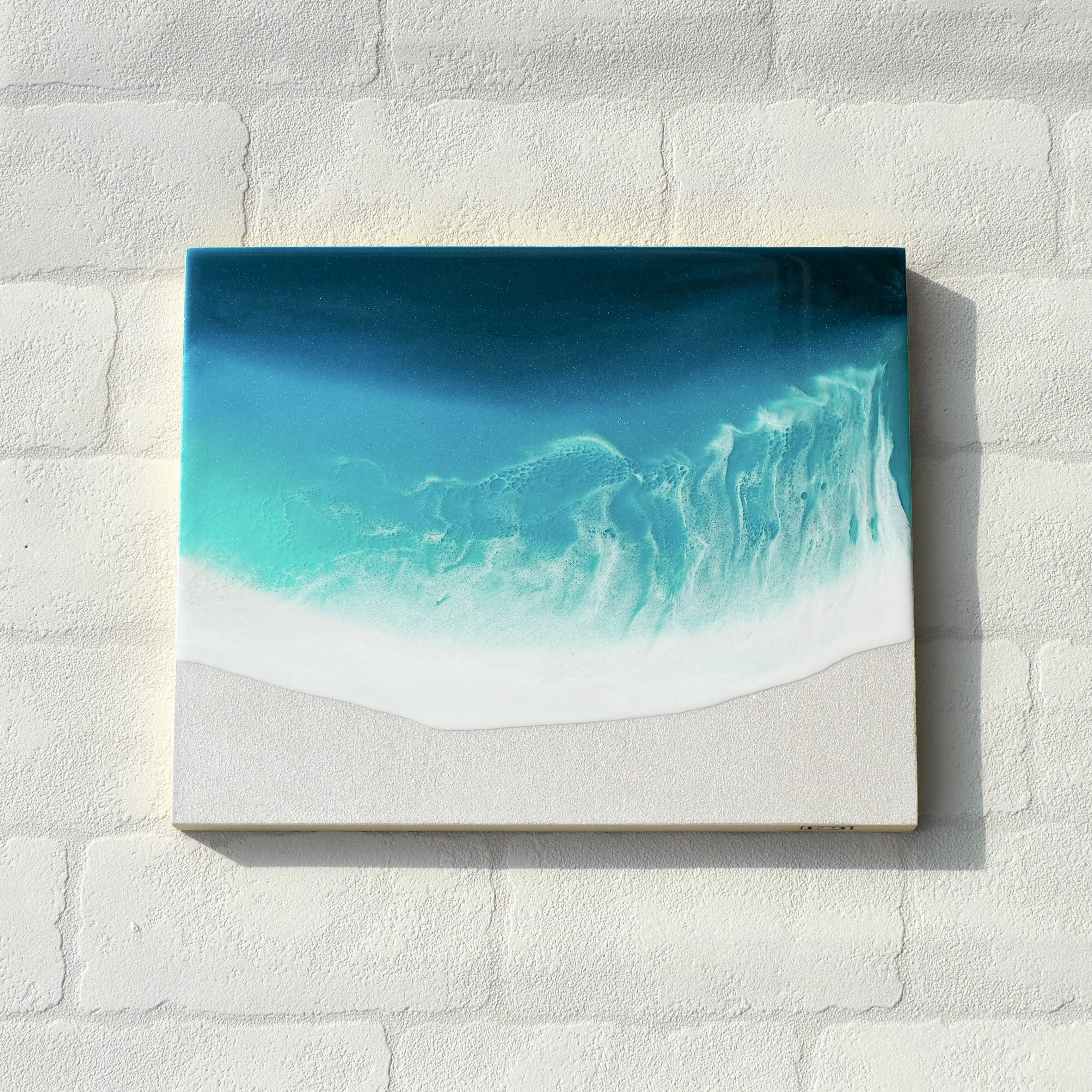 Calm waves〜⑤ 〈レジン〉〈レジンアート〉〈オーシャンアート