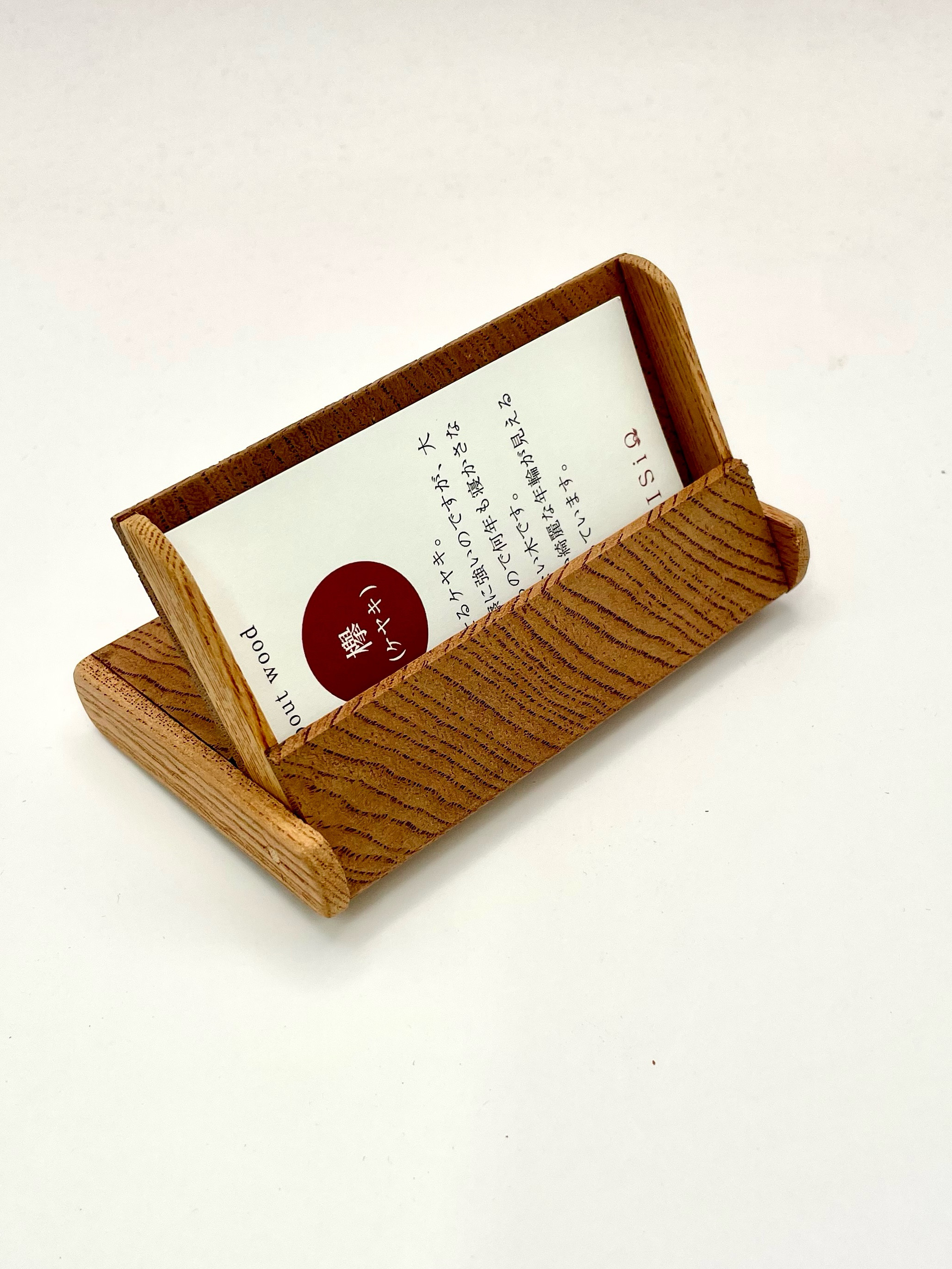 欅(けやき)木製名刺入れ   30枚入り