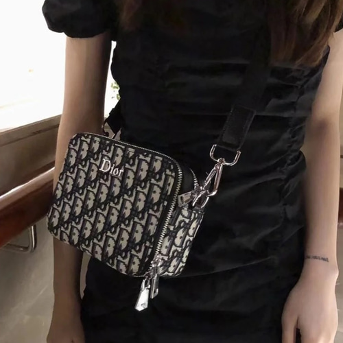 Dior ショルダーバッグ ブラック 楽天市場】ディオール DIOR ショルダーバッグ ブラック メンズ