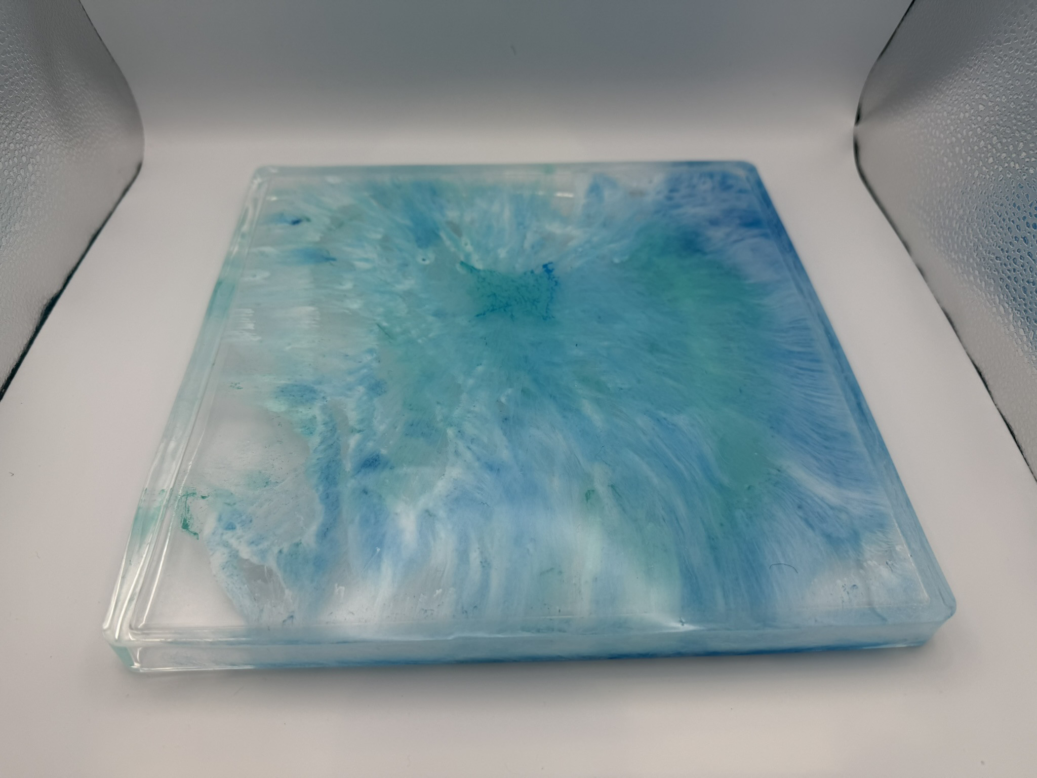 「波間の記憶」レジンアート　レジントレイ