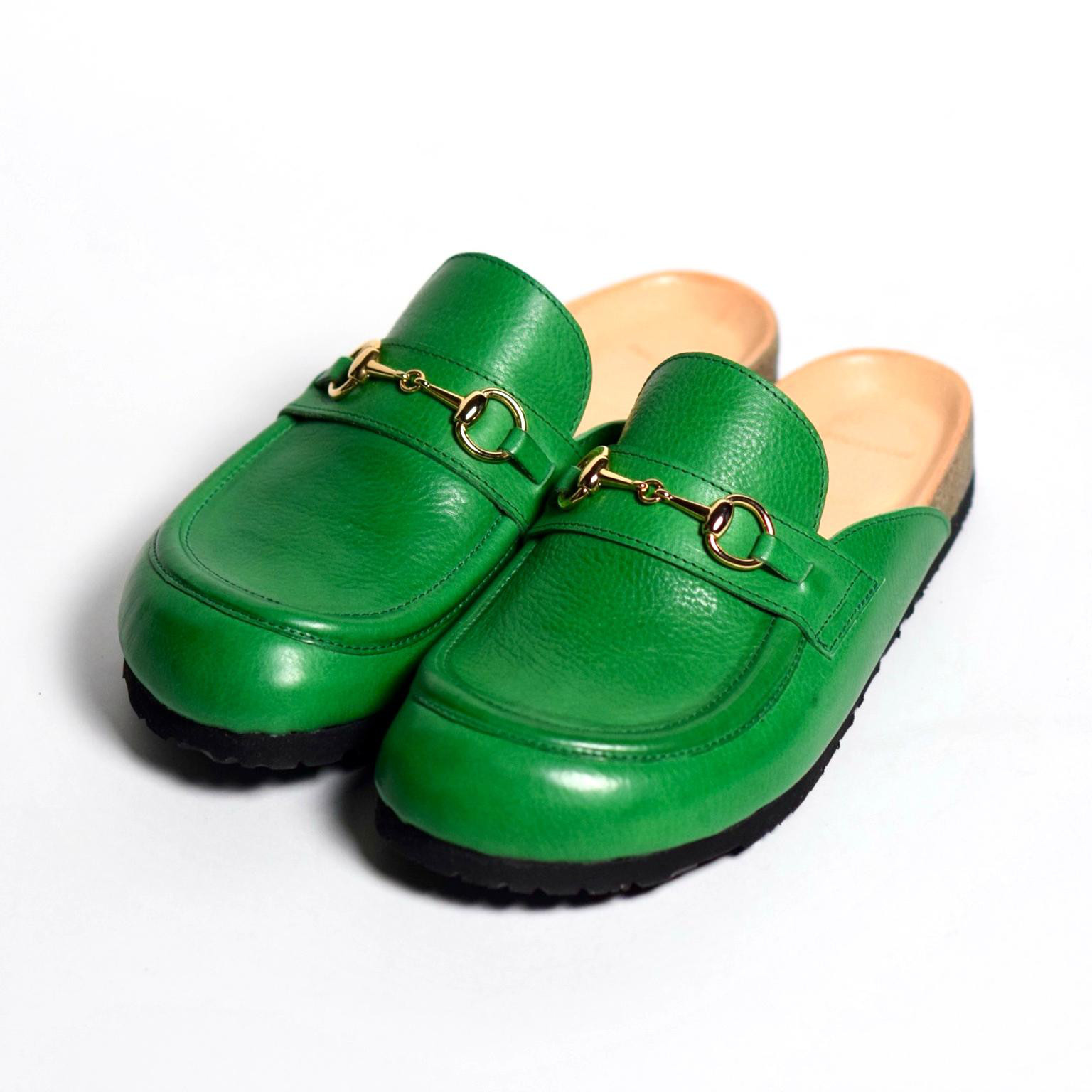 フットベットレザーサンダル　【YAKOU】