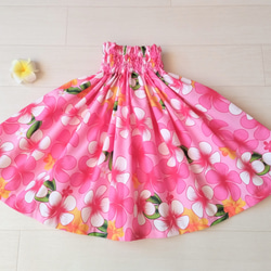 ✨パウスカート マゼンダピンク丈45cm ケイキ 子供 フラダンス 子供服