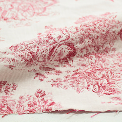 生地３m  トワル・ド・ジュイ　③アメリカの独立 フランス生地 ジャガード トワルドジュイ 3カラー 生地 紡ぐ布屋 ron