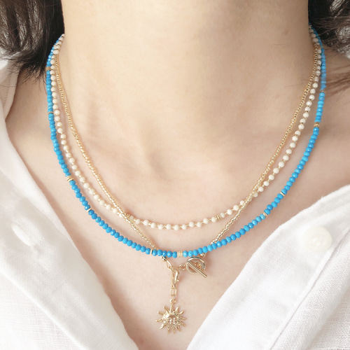 取り外し可能なチャーム付き重ね付けセットもあります留め具選べる