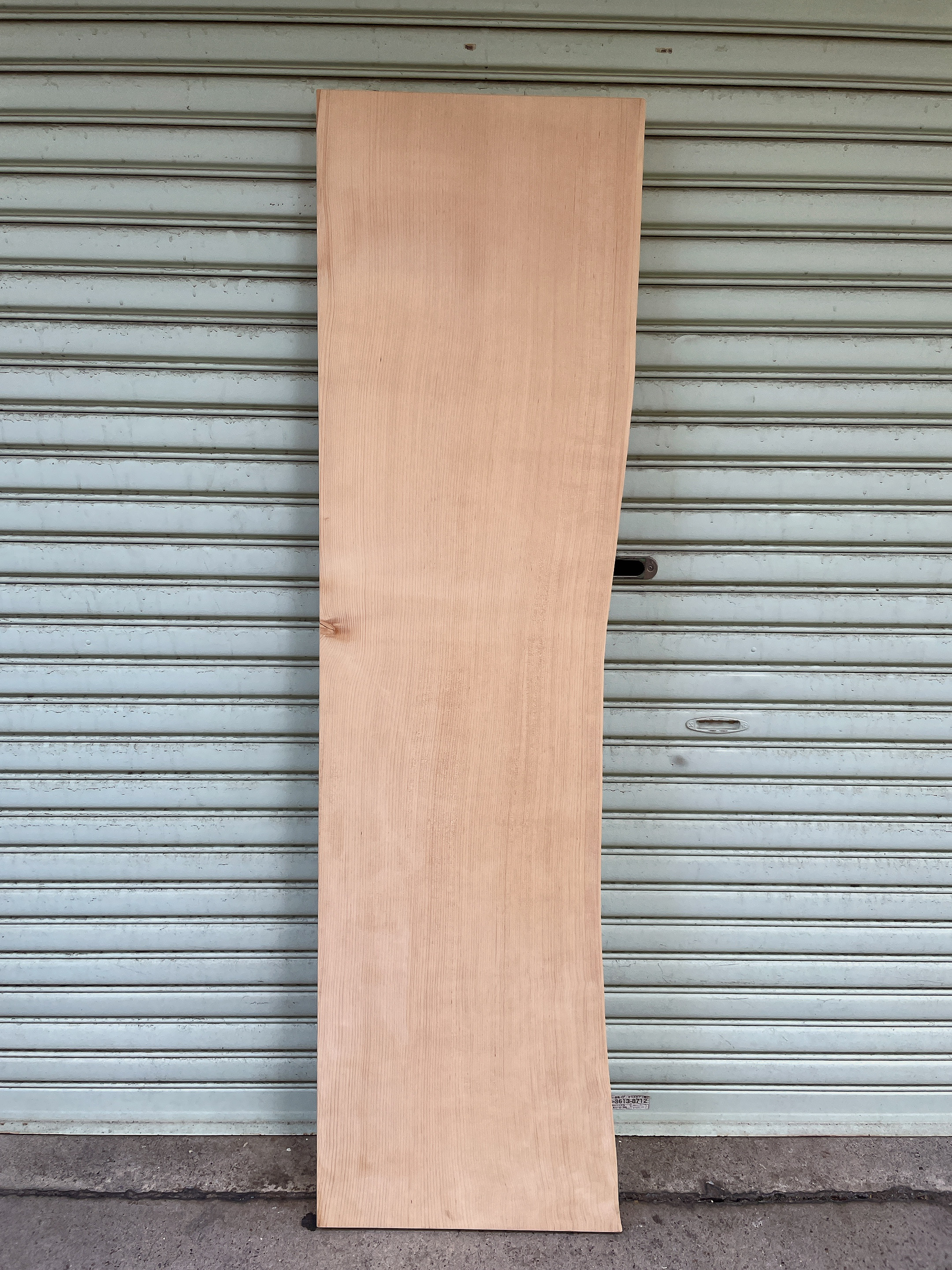 天然　スプルース 一枚板　デスク/カウンターテーブル/棚板/天板/看板材/レジン