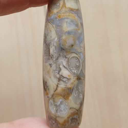 チベットアンティークビーズ　古代天珠　法帽天珠 チベットアンティークビーズ 古代天珠 法帽天珠