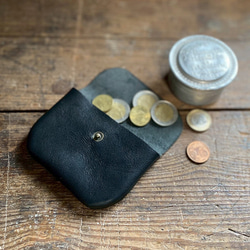 ミニマルチケース 【ソフトオイルレザー】 本革 小物入れ　 5枚目の画像