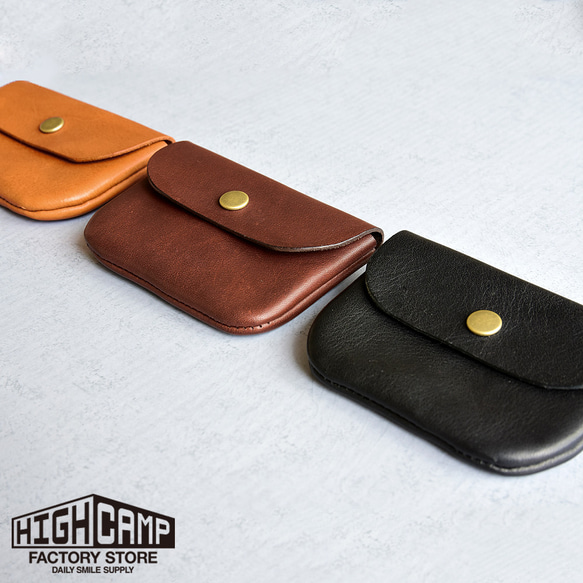 ミニマルチケース 【ソフトオイルレザー】 本革 小物入れ　 2枚目の画像