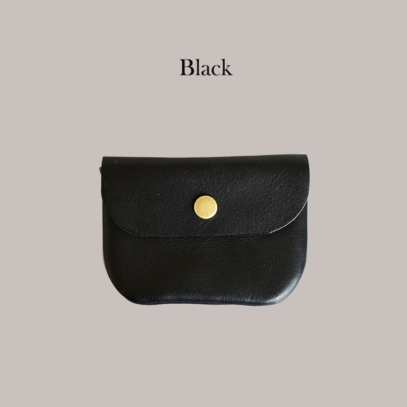 ミニマルチケース 【ソフトオイルレザー】 本革 小物入れ　 9枚目の画像