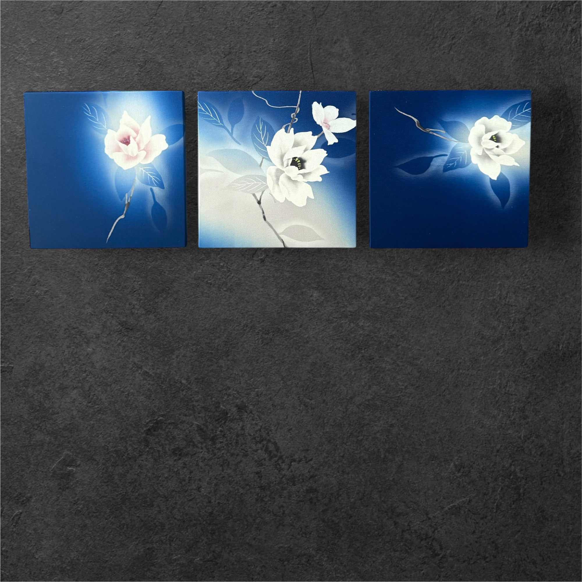 ◼︎046◼︎着物のファブリックパネル(3セット) サステティナブル