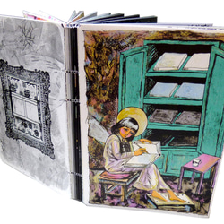 W-LB-GBBG-LB-W | アーティストブック トラベルスケッチ ロード