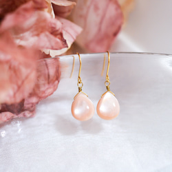 【Creema限定 新春福袋2026〈梅〉】【ピンクシェルのネックレス&ピアス(イヤリング)】サージカルステンレス 12枚目の画像