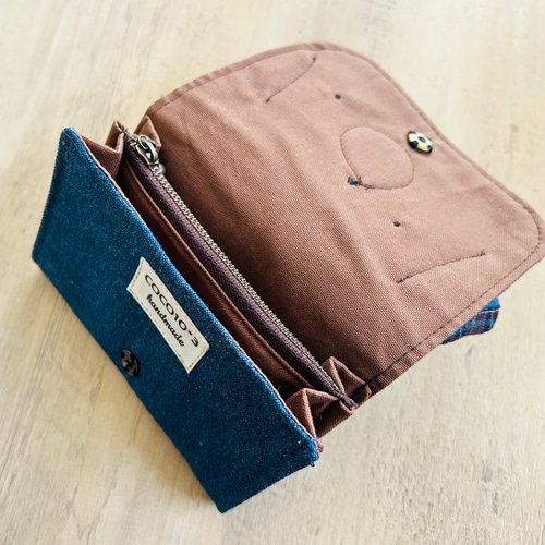ゆきくま/セミオーダー/ミニ財布 楽天市場】ポーラーベアバンク 三つ折り ミニ財布 財布