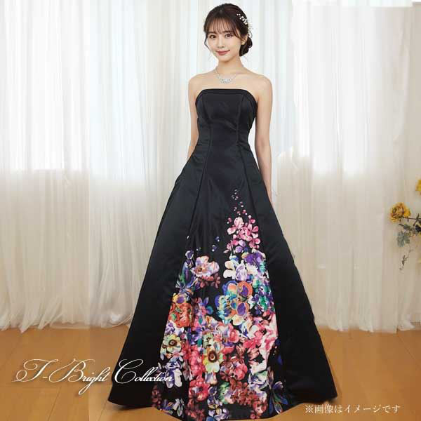 カラードレス 黒 ロングドレス 結婚式 演奏会用ドレス 発表会 ステージ 舞台衣装  cd2000 8,424円