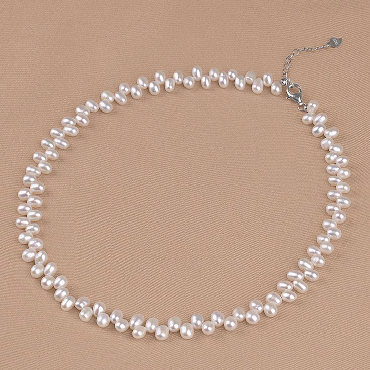 淡水パールのネックレス　真珠　淡水真珠 淡水パール  6月誕生石 ブライダル ウェディング 結婚式