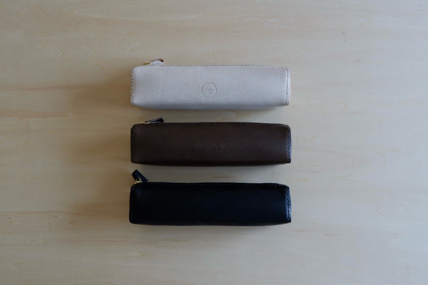 【お誕生日/ギフトにも】本革ペンケース タンニンレザー 牛革 高級イタリアンレザー 送別ギフト2026