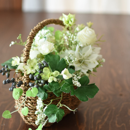 母の日ギフトに♪】フラワーアレンジメント・アーティフィシャル