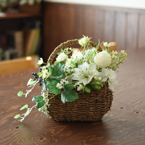 母の日ギフトに♪】フラワーアレンジメント・アーティフィシャル