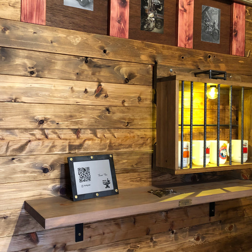 【オーダーメイド】QRコードプレート16枚MDF製 店舗用にも♪ オーダーメイド】QRコードプレート16枚MDF製 店舗用にも♪