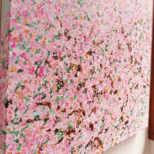 受注制作 桜 -やさしい春の日- 絵画 むらいさき 通販 19173844｜Creema