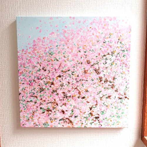 受注制作 桜 -やさしい春の日- 絵画 むらいさき 通販 19173844｜Creema