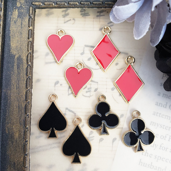 パンドラハーツ トランプ ジョーカー 新品・未開封 8個 トランプ ハート ダイヤ クラブ スペード クローバー