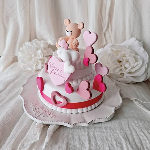 クレイケーキ フェイクケーキ チョコレートアイス チョコチェリー 立体