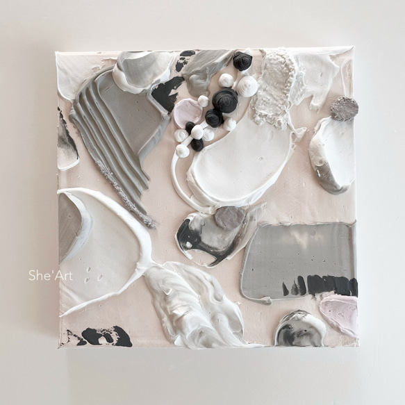 原画S・pattern・ダスティピンク/ モダンアート アート 抽象画