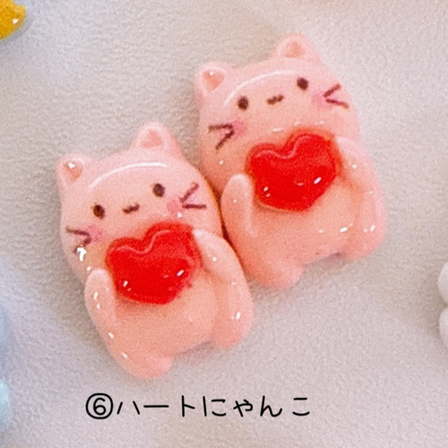 D52）2個 ミニサイズ かわいいどうぶつさん 動物 うさぎ くま