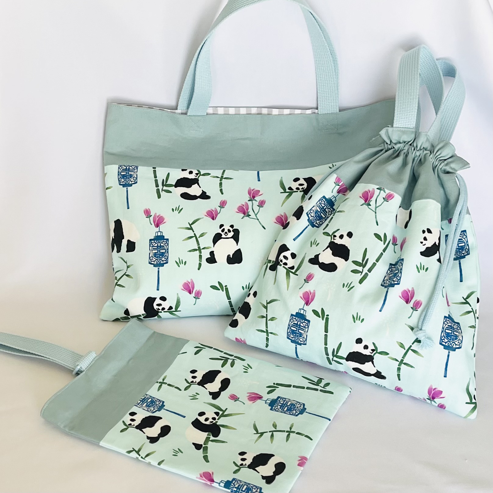 パンダ柄3点セット