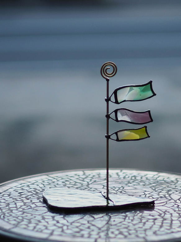 「鯉のぼり 」ステンドグラス・こどもの日 1枚目の画像