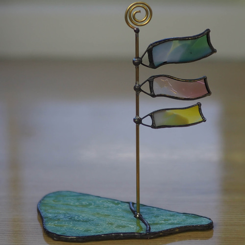 鯉のぼり 」ステンドグラス・こどもの日 その他インテリア雑貨 純しゅ