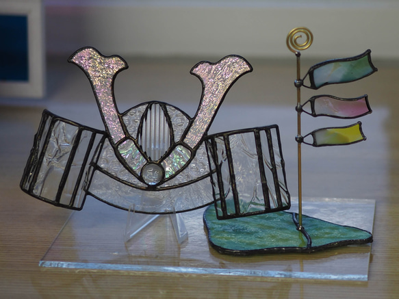 「鯉のぼり 」ステンドグラス・こどもの日 8枚目の画像