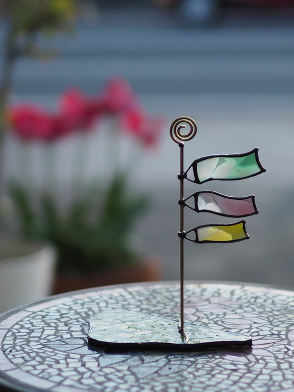 「鯉のぼり 」ステンドグラス・こどもの日 2枚目の画像