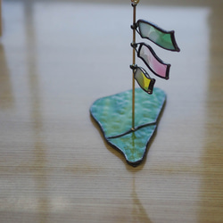 「鯉のぼり 」ステンドグラス・こどもの日 4枚目の画像