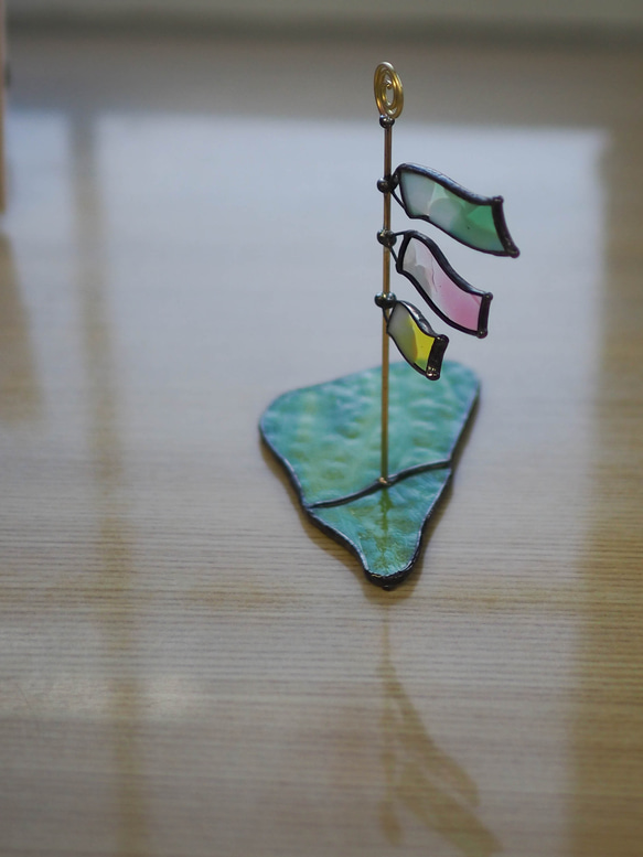 「鯉のぼり 」ステンドグラス・こどもの日 4枚目の画像