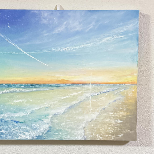 deep ocean   ハンドメイドパステル画　絵画アート原画 deep ocean ハンドメイドパステル画 絵画アート原画