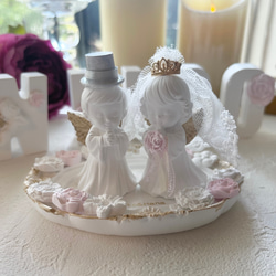 天使のキャンドルホルダー キャンドルスタンド 天使の置き物 天使の