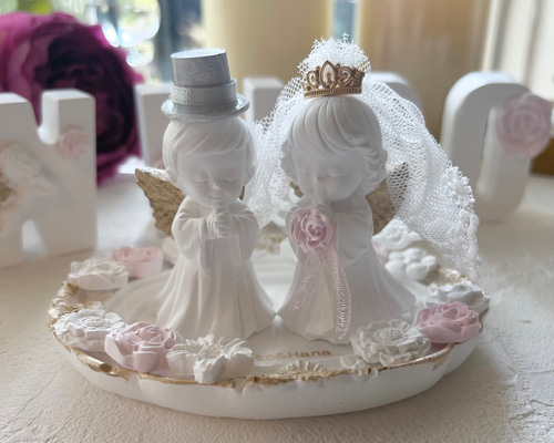 花仙子天使置物創意樹脂応接間部屋装飾品置物結婚プレゼント車載装飾品 天使置物 オブジェ 樹脂製 可愛い 妖精置物 エンジェル インテリア工芸