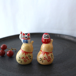 手作り　ひょうたん　置き物　富士山 手作りひょうたん置き物富士山