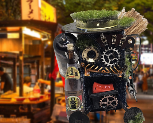 i 時計デニムロボット スチームパンク h 時計デニムロボット スチームパンク ハンドメイド い）Theおじさん