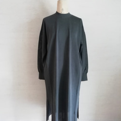 S～Mサイズ／スカラップを生かした柔らかな黒い花レースと白がシックな