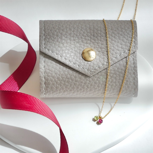 母の日セット2025】二粒選べる誕生石ネックレスとミニジュエリーポーチ  