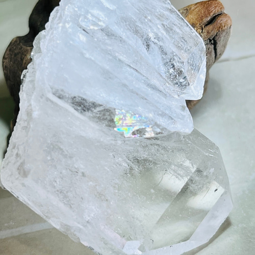 子持ち水晶 レインボー ミナスジェライス トマスゴンサガ クリスタル