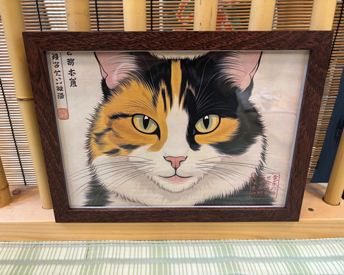 【絵画】三毛猫 三毛猫」 by TAKA｜Artmeter｜暮らしを彩るアートが、きっと見つかる