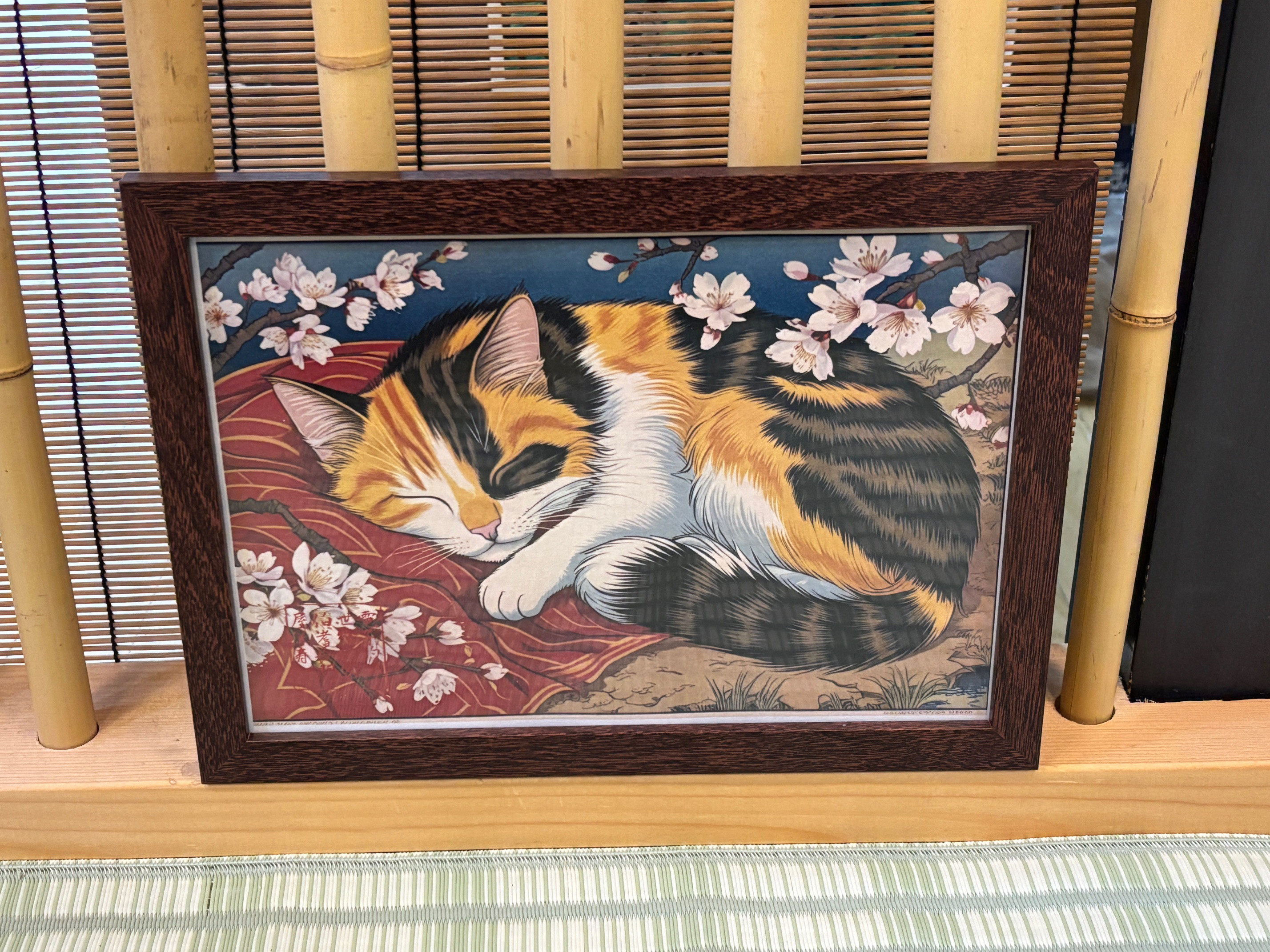 オリジナル ハンドメイド 絵 夢見るねこさん オリジナル ハンドメイド 夢見るねこさん 絵