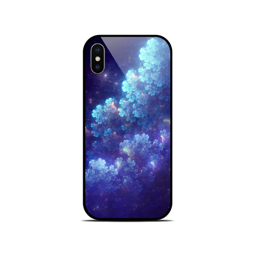 スマホケース 専用出品 立体刺繍スマホケース iPhone PUレザー 05.Art Blue | Jubilee