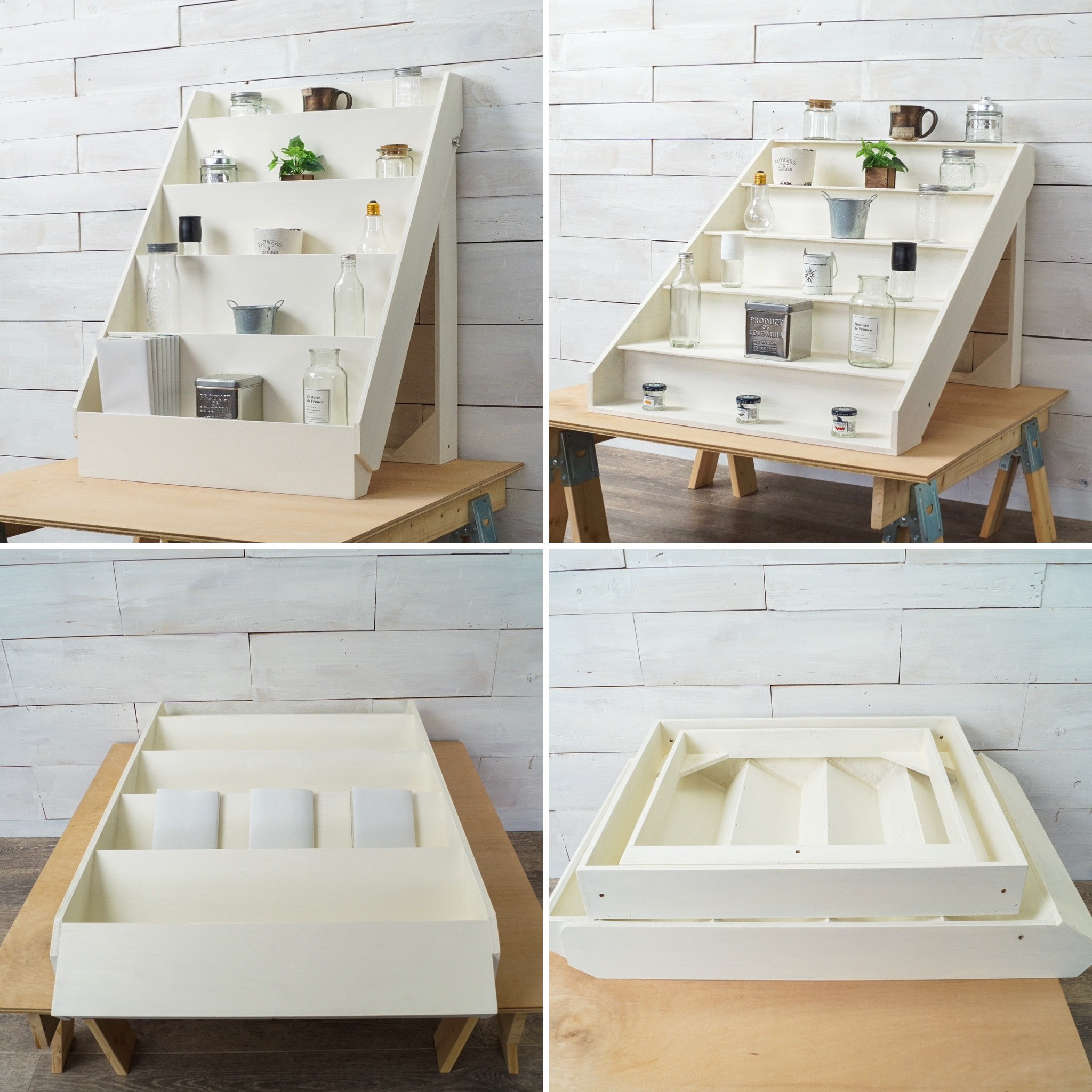 階段棚ランク 未使用 【公式通販】